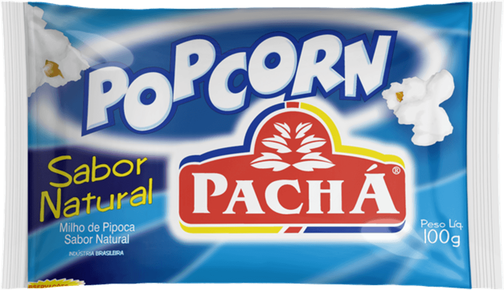 Milho de Pipoca para Micro-ondas Pachá Sabor Natural 100g