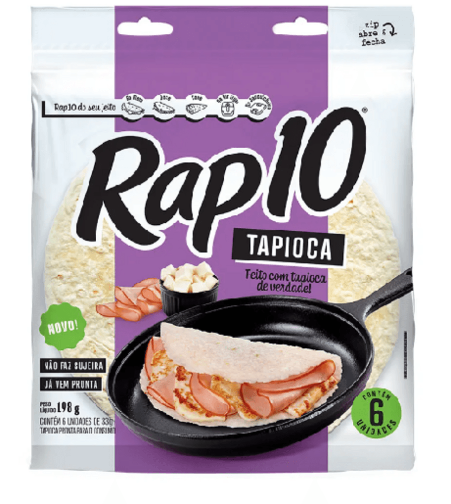 TAPIOCA TORTILHA PULLMAN RAP10 198G