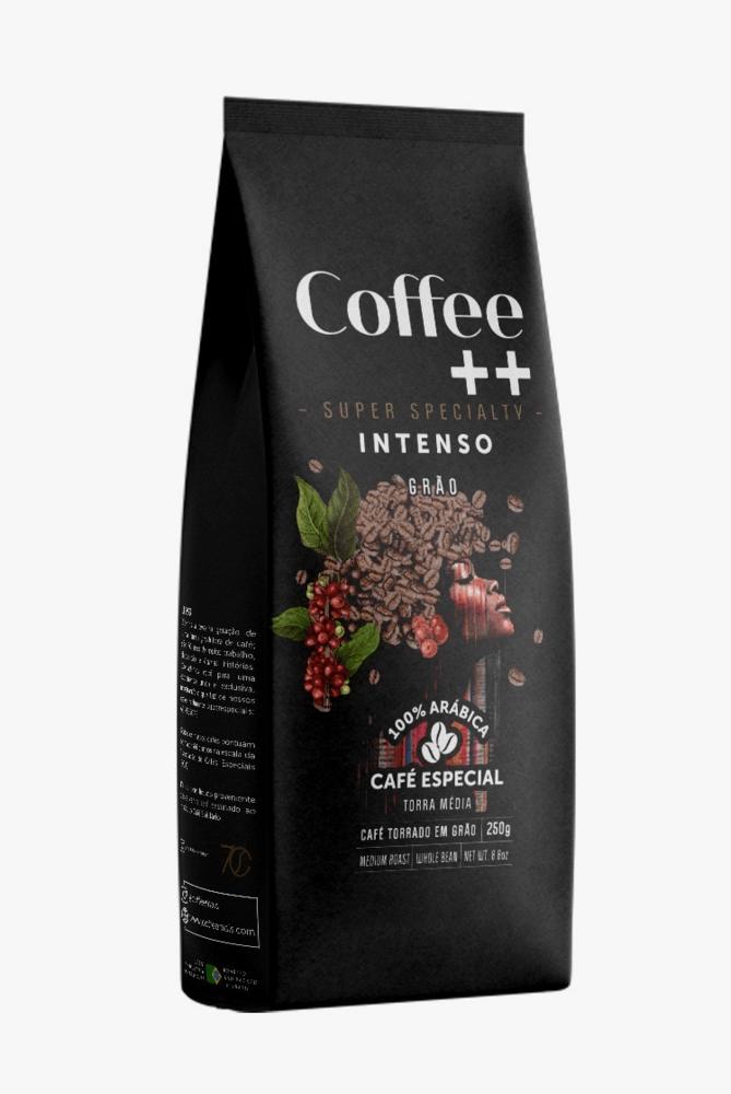 CAFE INTENSO COFFEE ++  GRÃO TORRADOS 250G