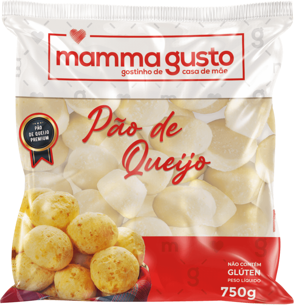 PAO QUEIJO MAMMA GUSTO 750G TRADICIONAL