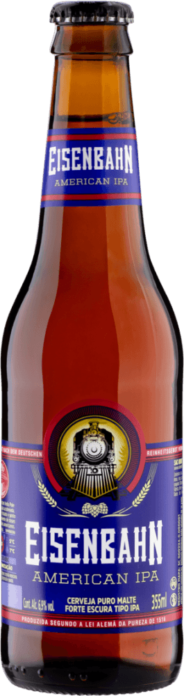 Cerveja Eisenbahn American IPA Puro Malte 355ml