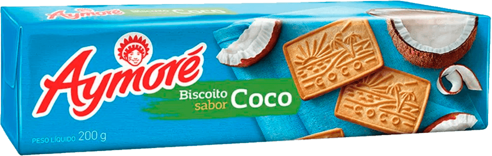 Biscoito Coco Aymoré Pacote 200g