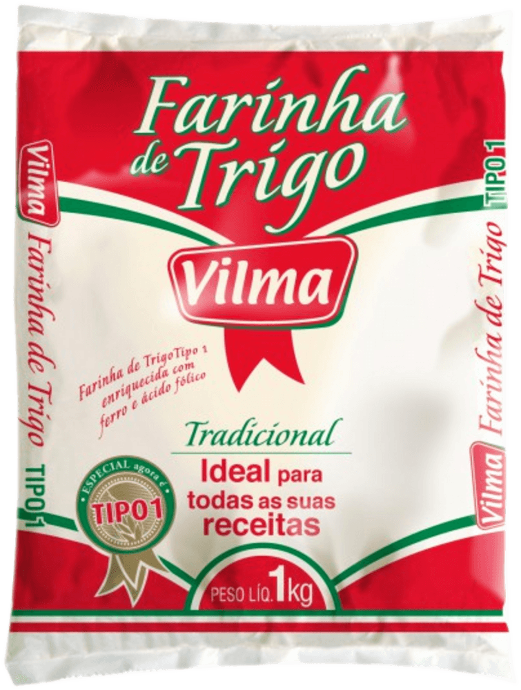 Farinha De Trigo Vilma Tradicional 1kg