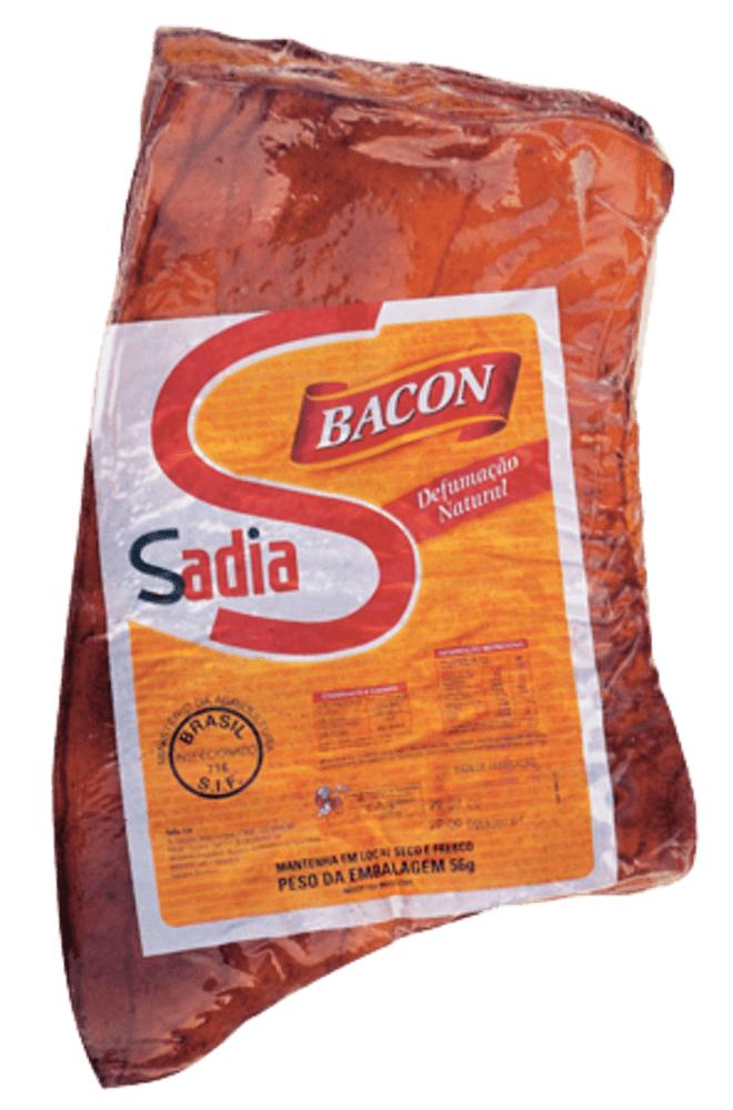 Bacon Inteiro Defumado Sadia 500g