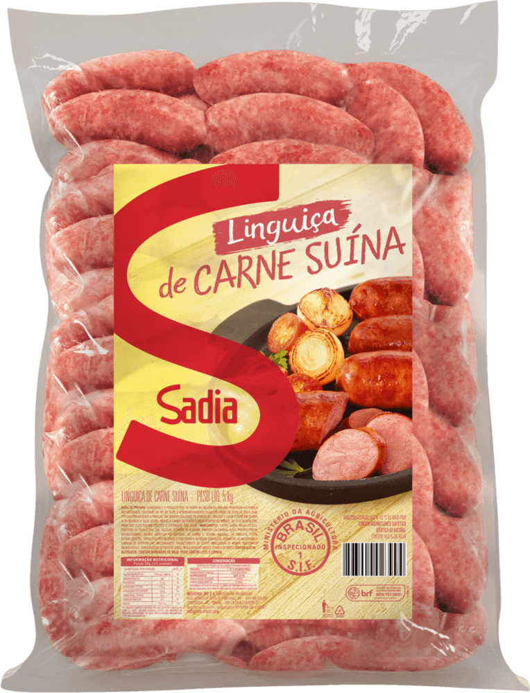 Linguiça De Carne Suína Para Churrasco Sadia 1Kg