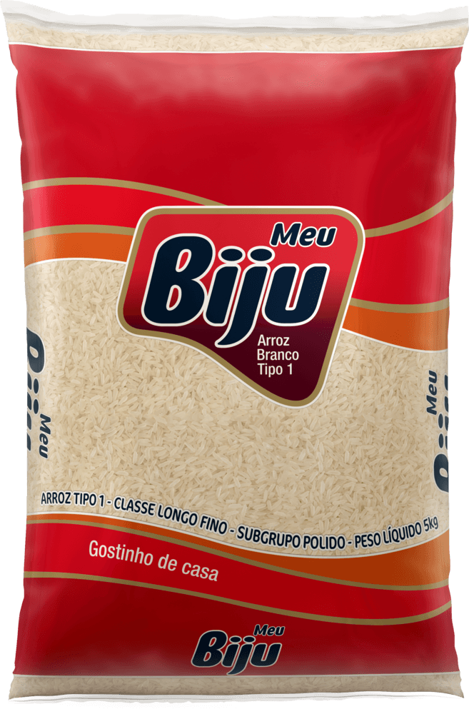 Arroz Branco Meu Biju Tipo 1 Classe Longo Fino 5kg