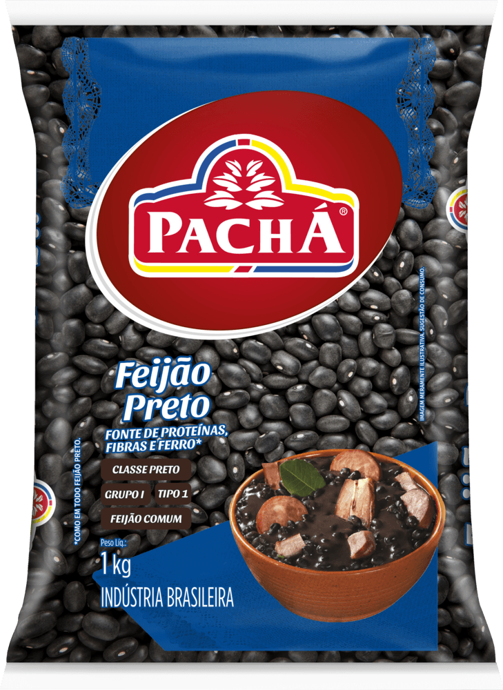 Feijão Preto Pachá 1Kg