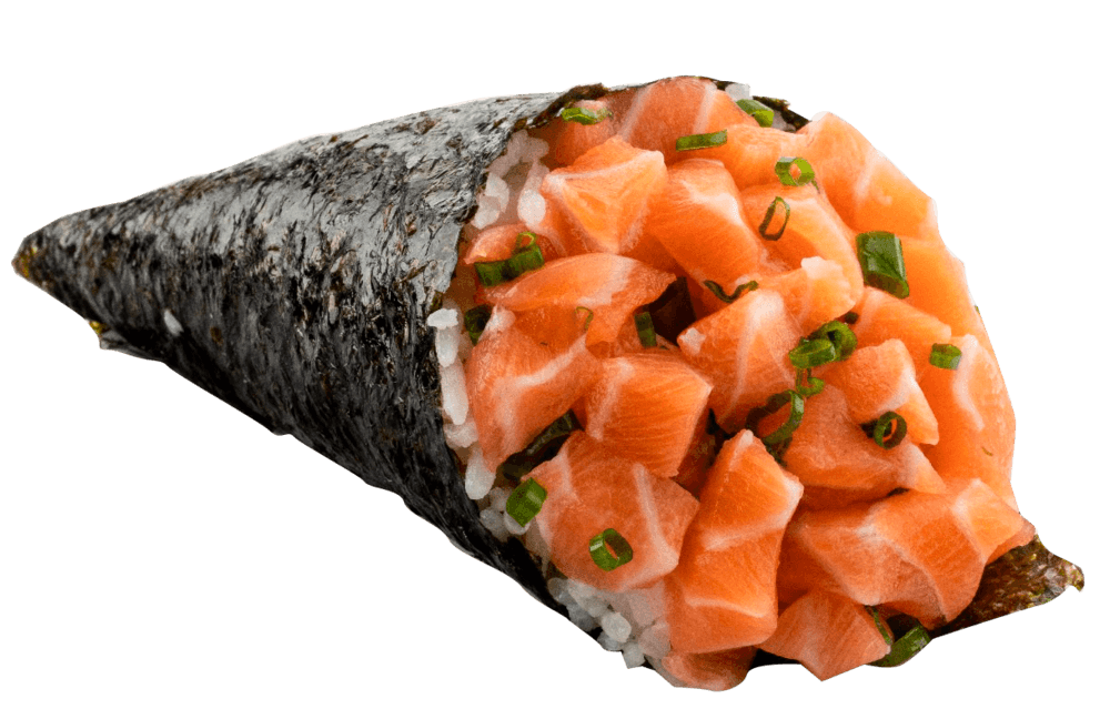 Temaki de Salmão Supernosso
