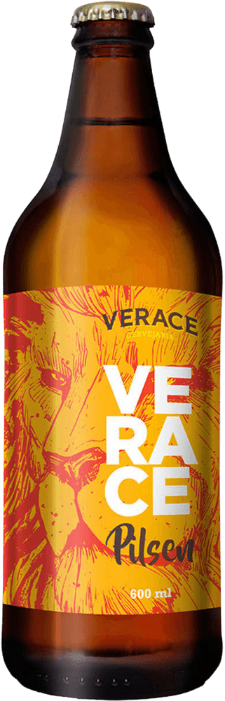 Cerveja Pilsen Verace Garrafa 600ml