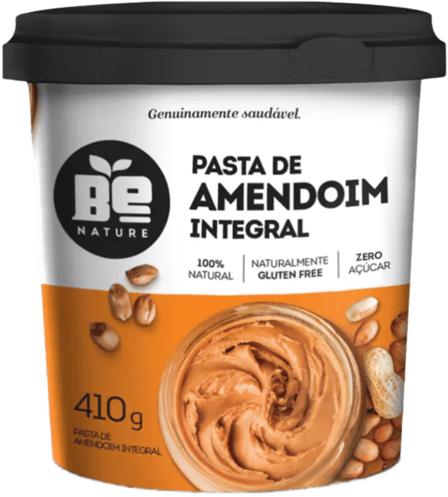 Pasta De Amendoim Integral Be Nature Pote 410g