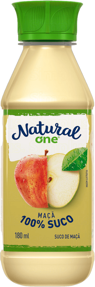 Suco Maçã Natural One Ambiente Garrafa 180ml