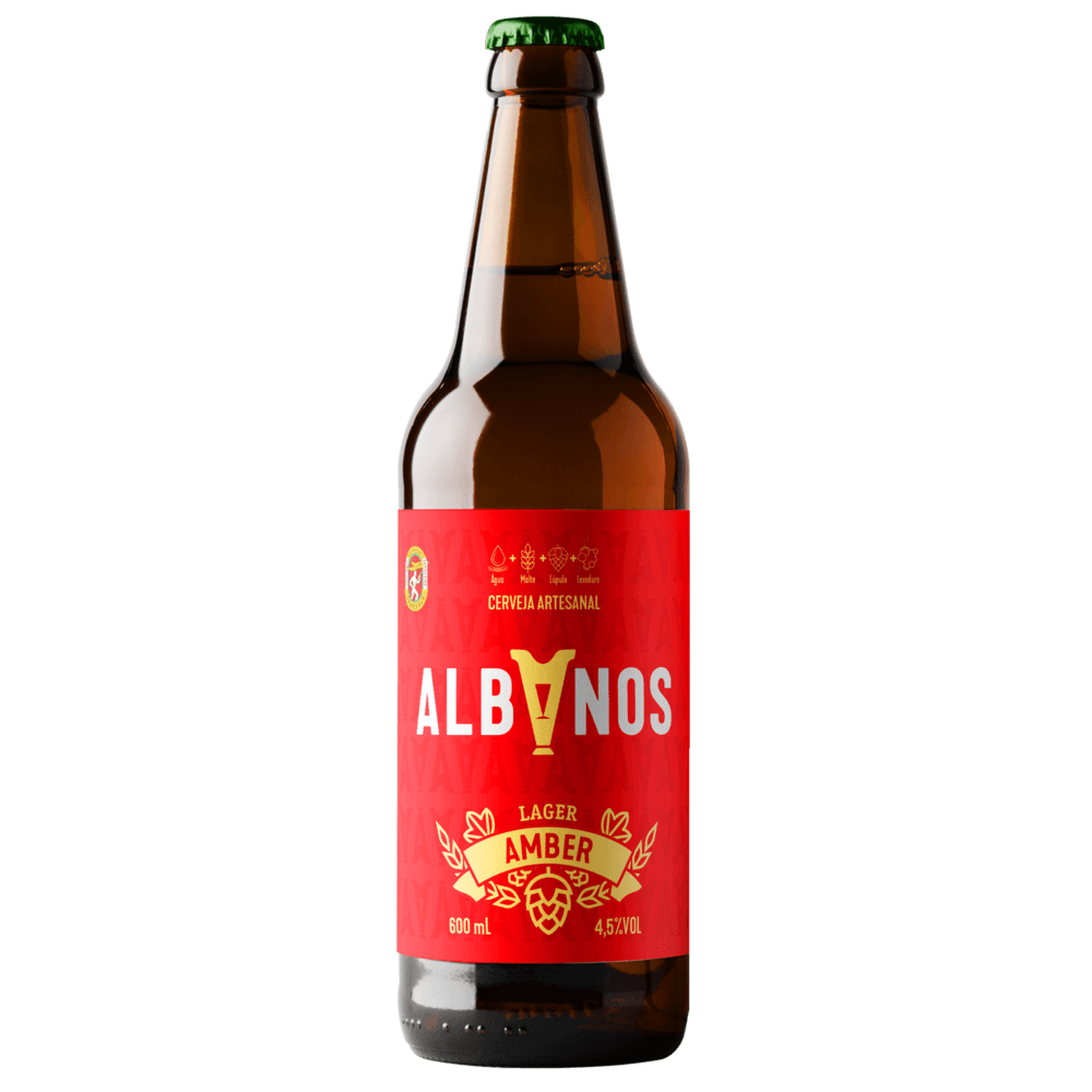 Cerveja Albanos Amber Lager 600ml