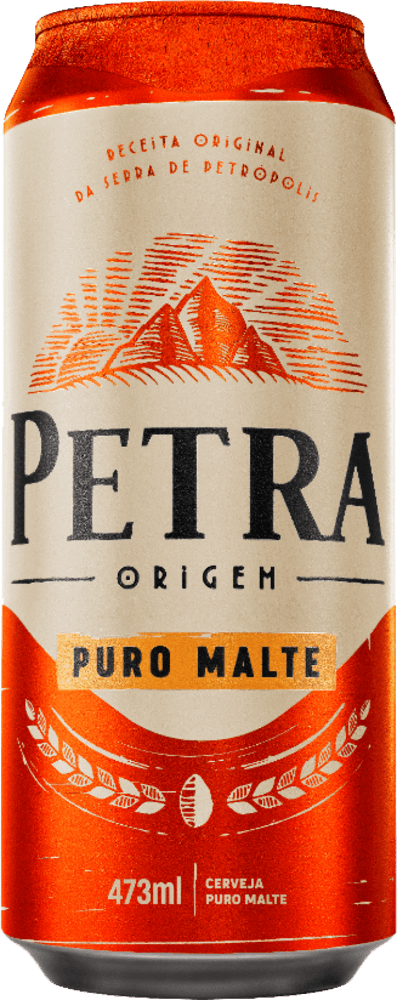 Cerveja Puro Malte Petra Origem Lata 473ml