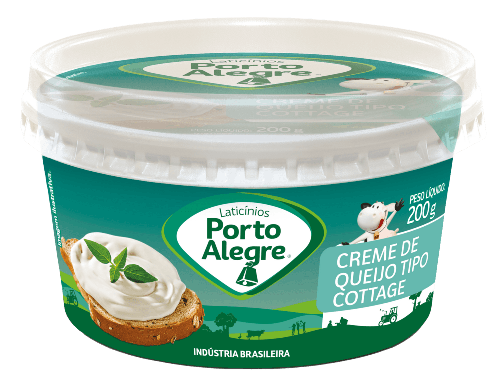 Queijo Porto Alegre Tipo Cottage 200g Un1