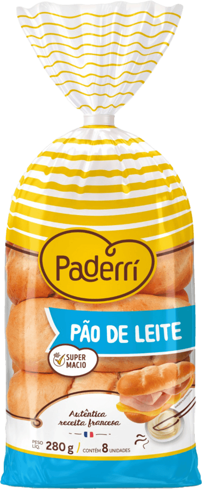 Pão De Leite Paderrí 280g
