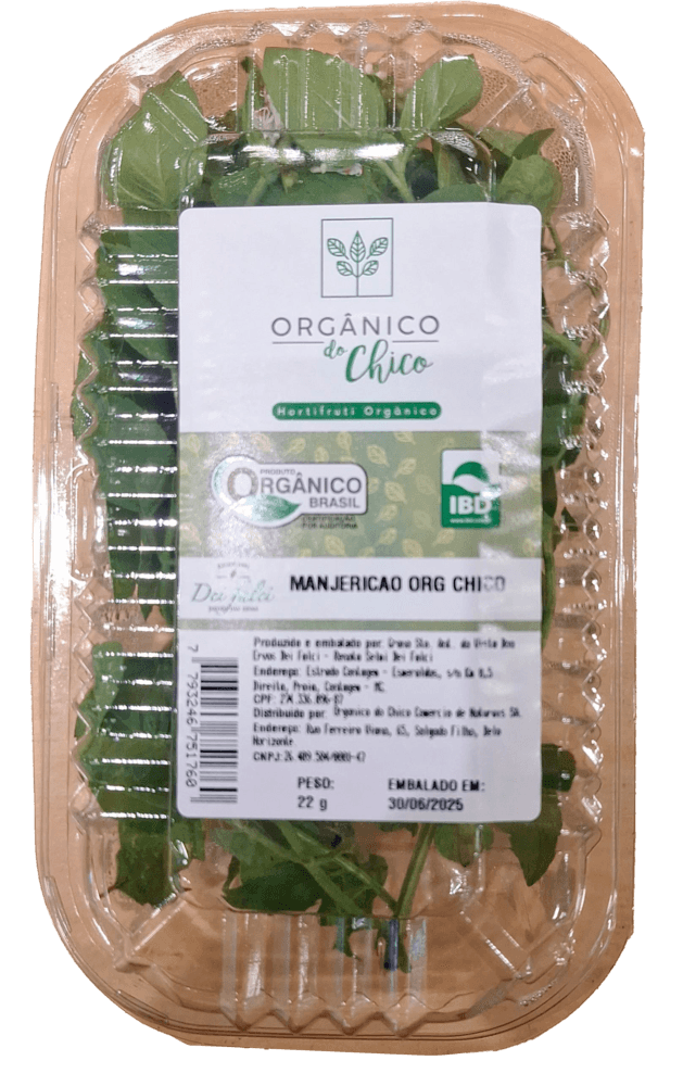Manjericão Orgânico do Chico Unidade