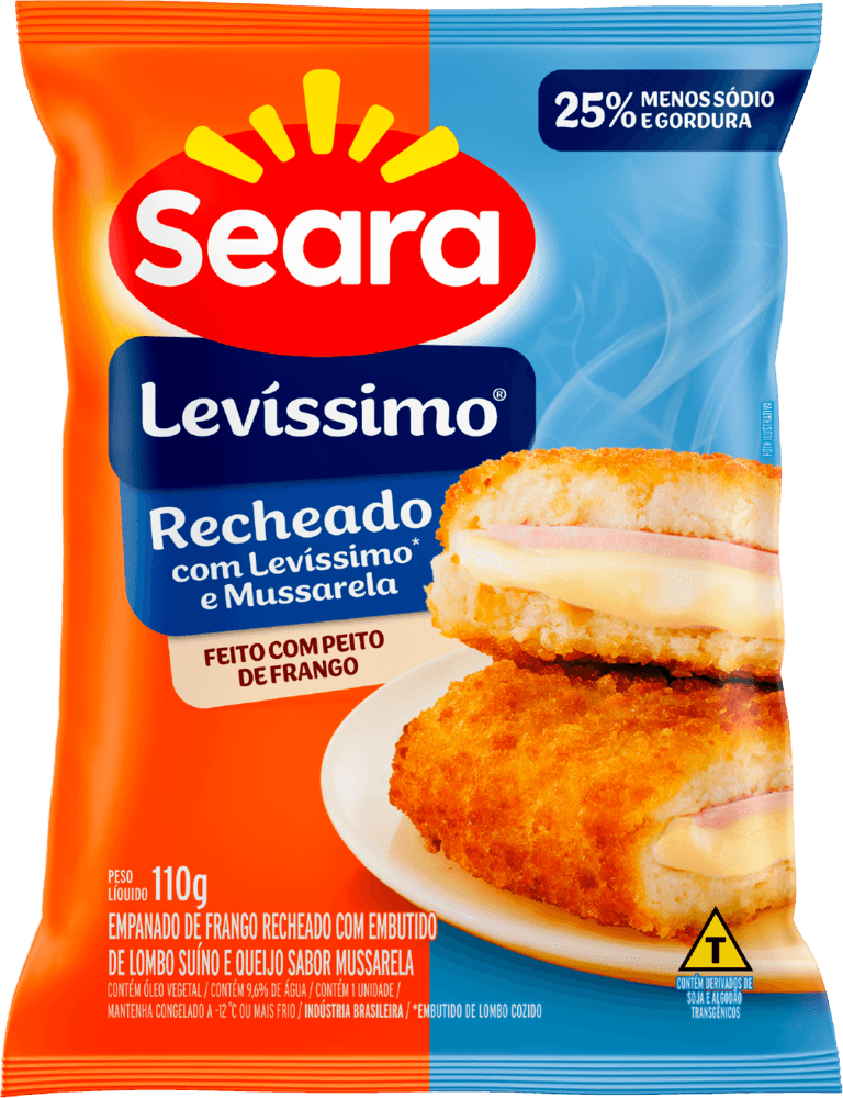 Empanado levíssimo Seara 110g