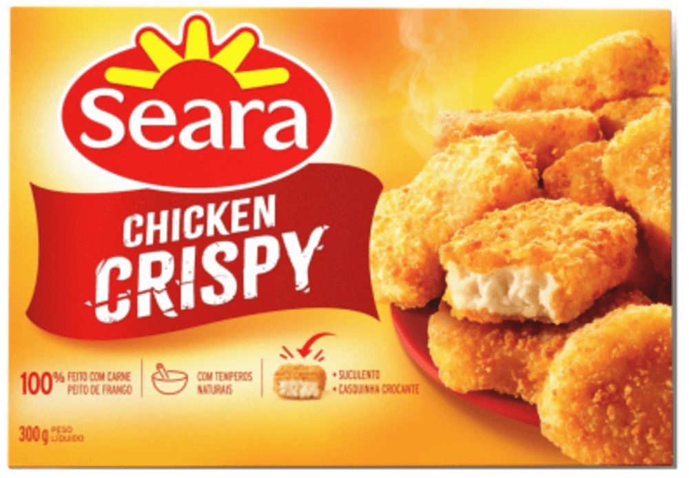 Empanado Chicken Crispy tradicional Seara 300g