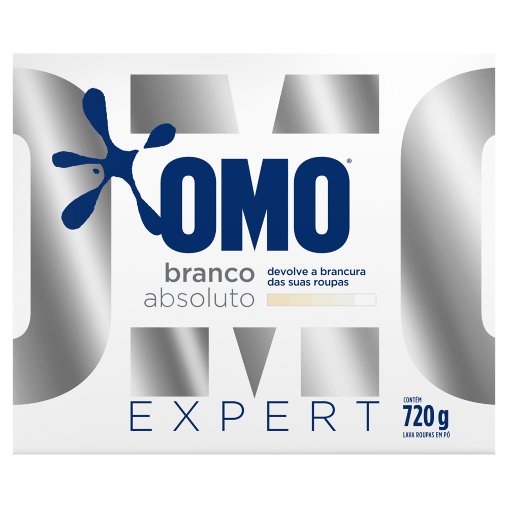 Lava-Roupas em Pó Roupas Brancas Omo Expert Caixa 720g