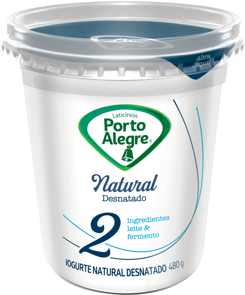 Iogurte Natural Desnatado Porto Alegre 480g