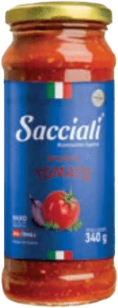 Molho de Tomate Sacciali Vidro 340g