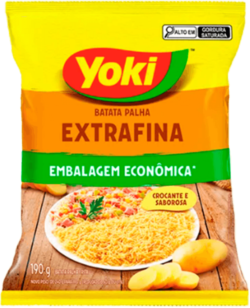 BATATA PALHA YOKI 190G