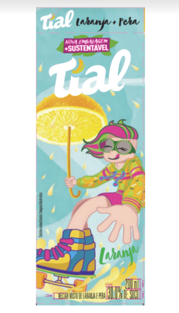 NECTAR MISTO TIAL KIDS 200ML-LARANJA E PERA