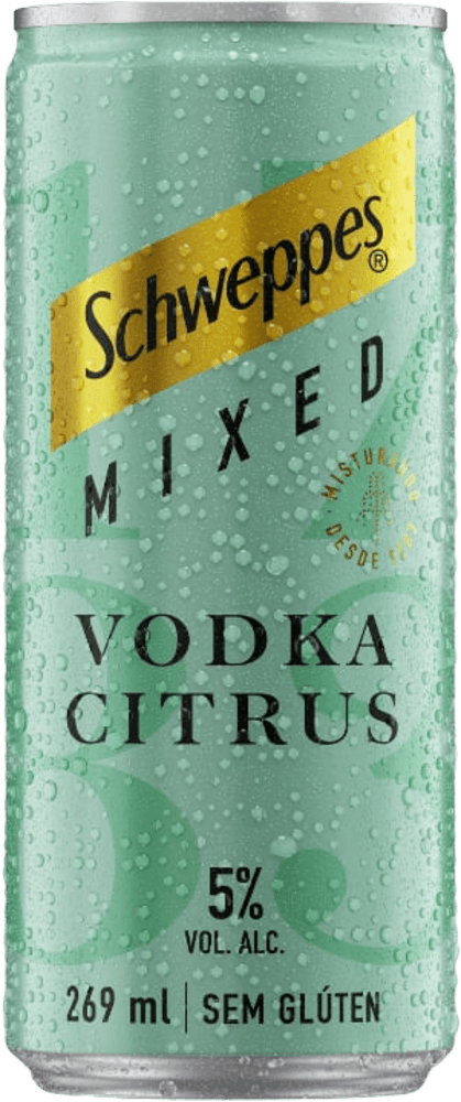 Bebida Mista Schweppes Vodka Citrus 269ml