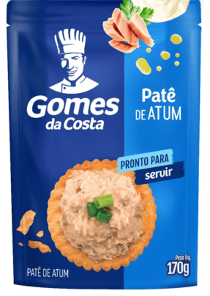 Patê Atum Gomes Da Costa Tradicional Sachê 170g