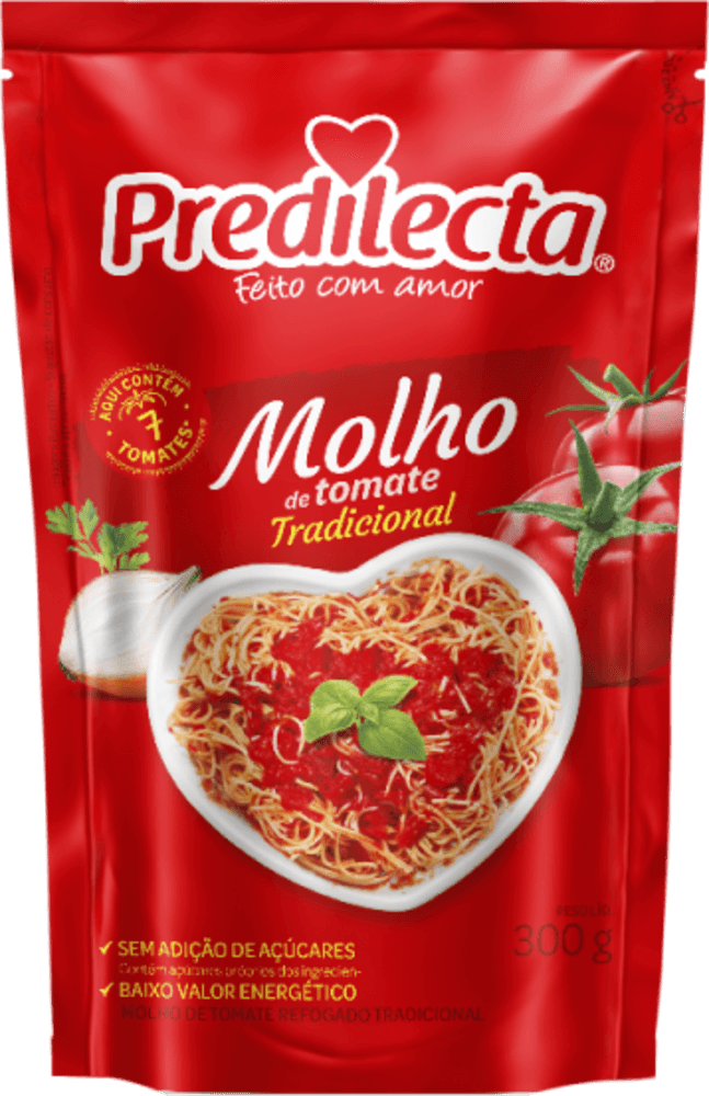 MOLHO TOM PREDILECTA 300G-SACHE TRAD
