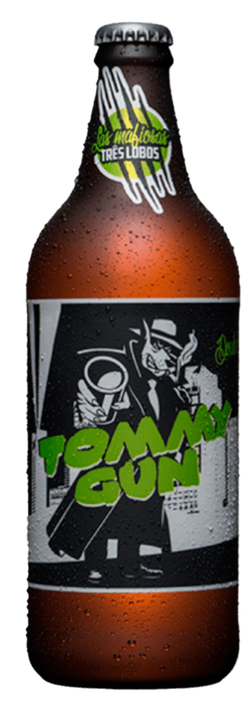 Cerveja Backer Las Mafiosas Tommy Gun Double Ipa 600 ml