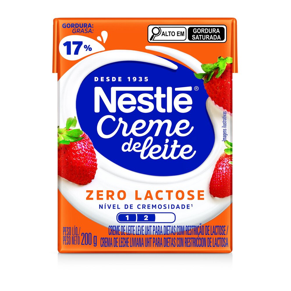 Creme de Leite NESTLÉ Zero Lactose 200g
