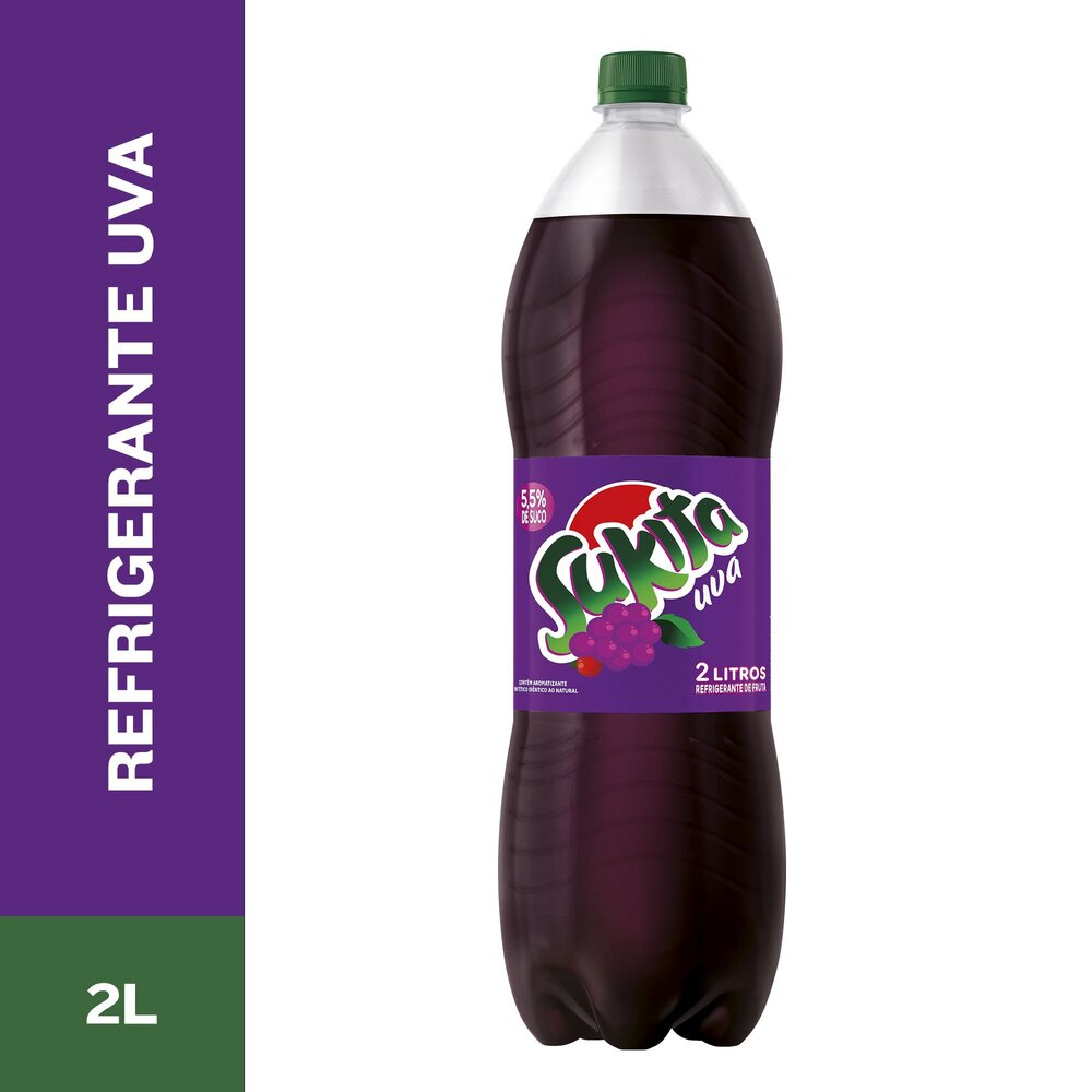 Refrigerante Sukita Uva Garrafa 2L