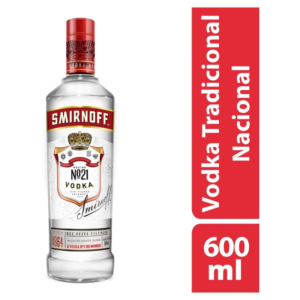 Vodka Smirnoff 600ml