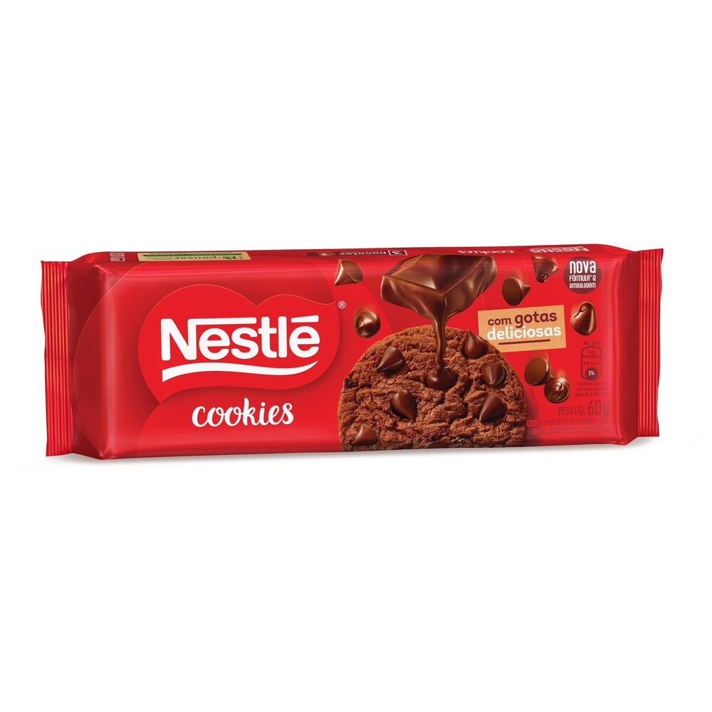 Cookie Classic Gotas De Chocolate 52x60g