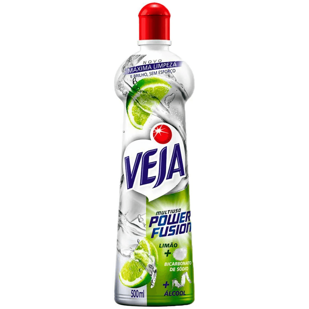 Limpador Multiuso Veja Power Fusion Limão 500ml