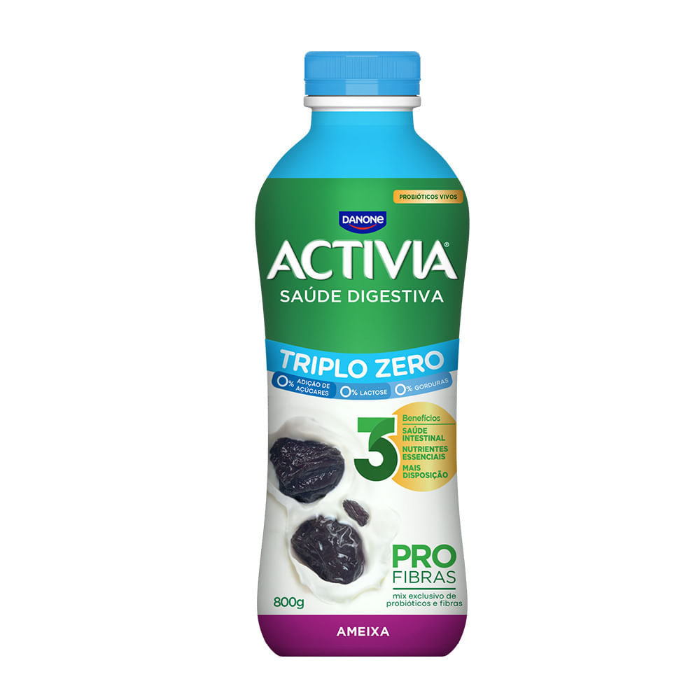 Activia Zero Líquido Ameixa 800g