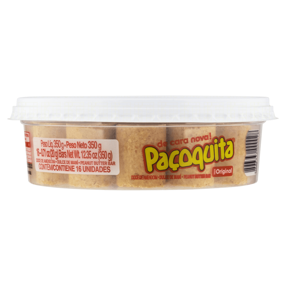 Paçoca Original Paçoquita Pote 350g