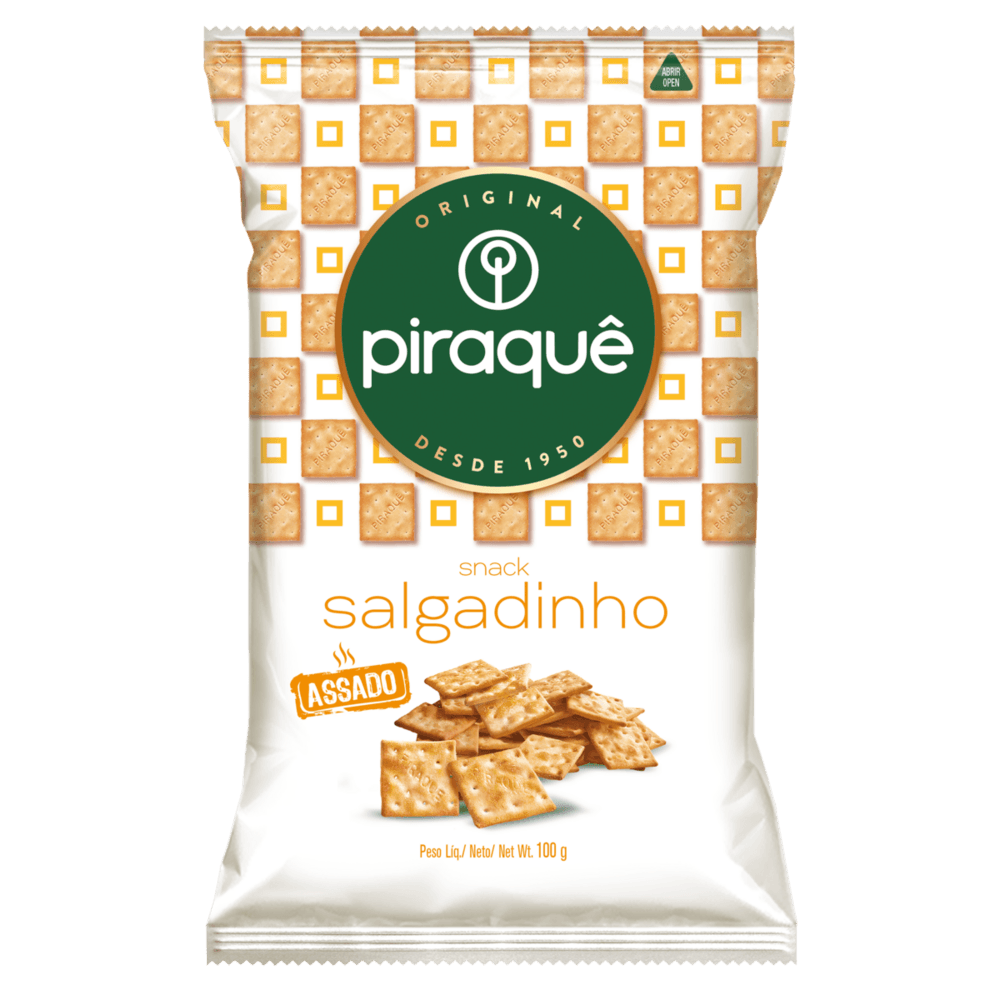 Snack Salgadinho Piraquê Pacote 100g