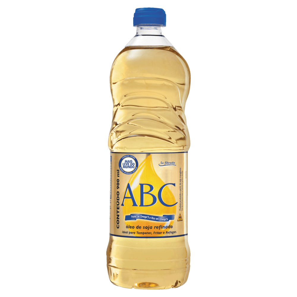 Óleo de Soja Tipo 1 ABC Garrafa 900ml
