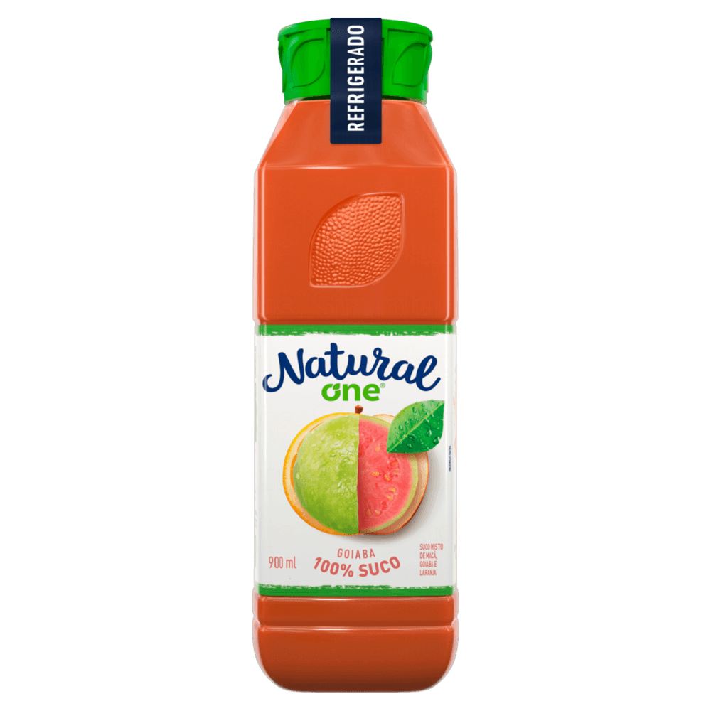 Suco Goiaba Natural One Refrigerado Garrafa 900ml