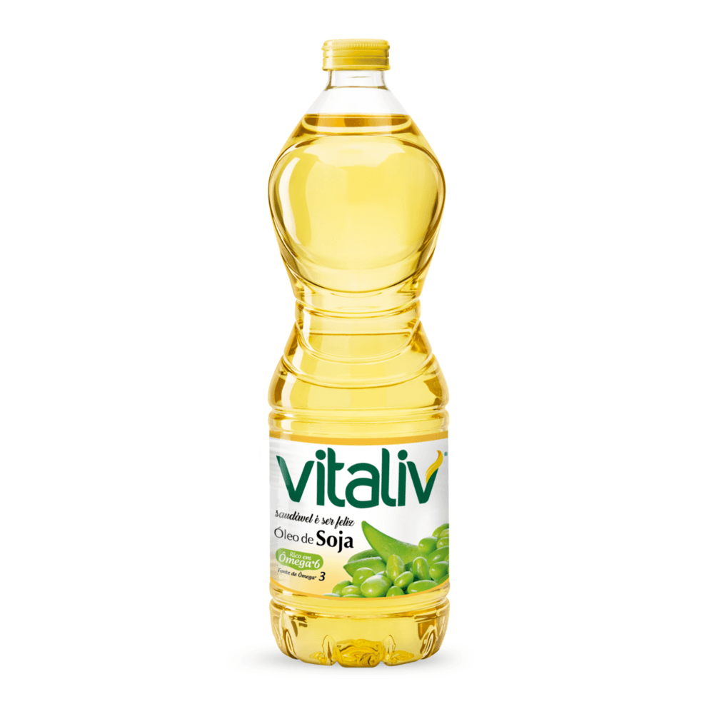 Óleo de Soja Vitaliv Garrafa 900ml