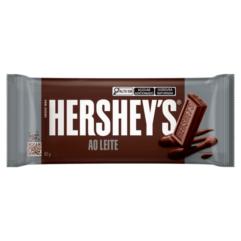 Chocolate ao Leite Hershey's Pacote 82g