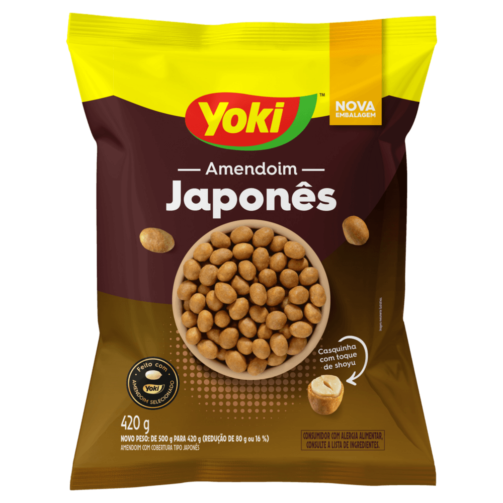 Amendoim Japonês Yoki Pacote 420g