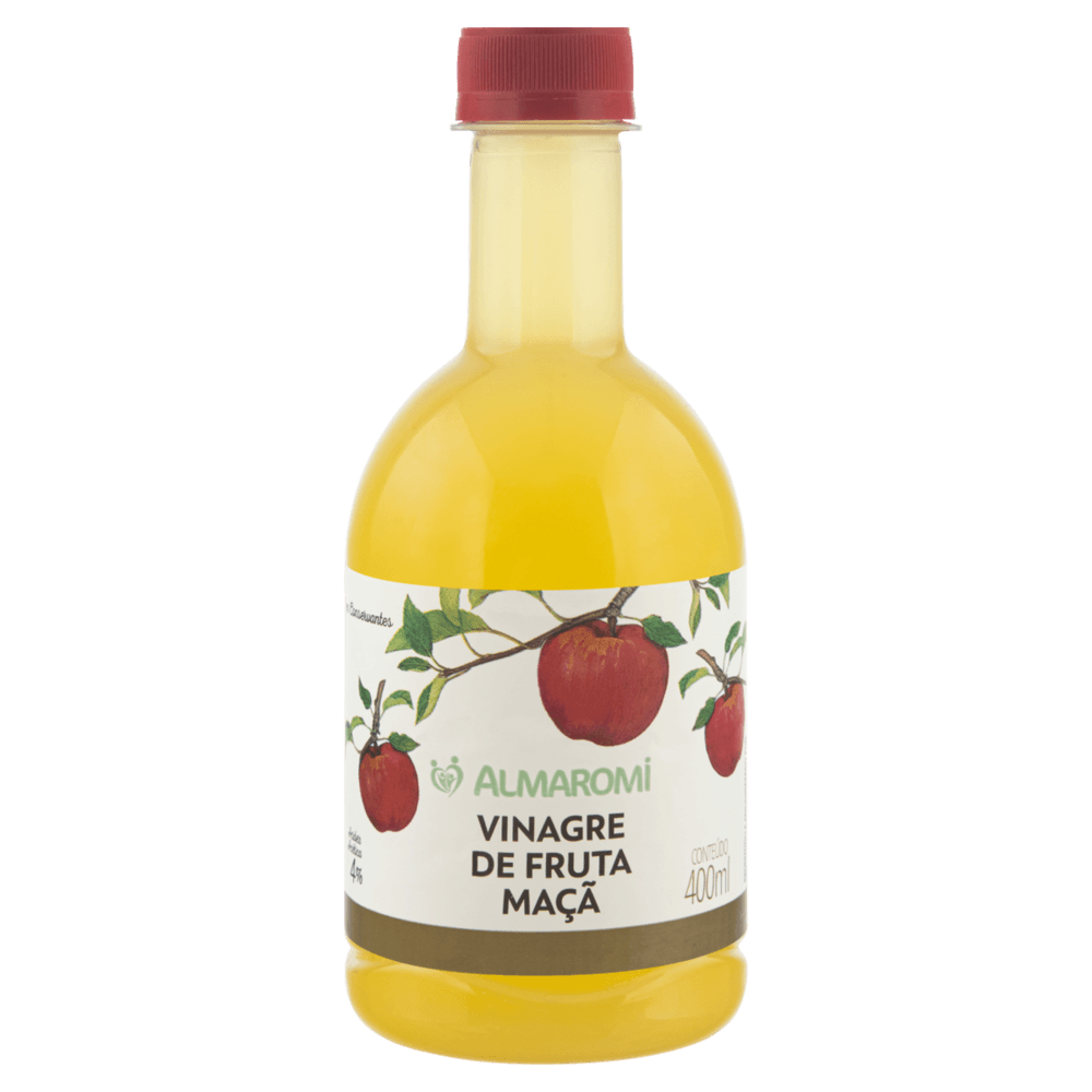 Vinagre de Maçã Almaromi Frasco 400ml