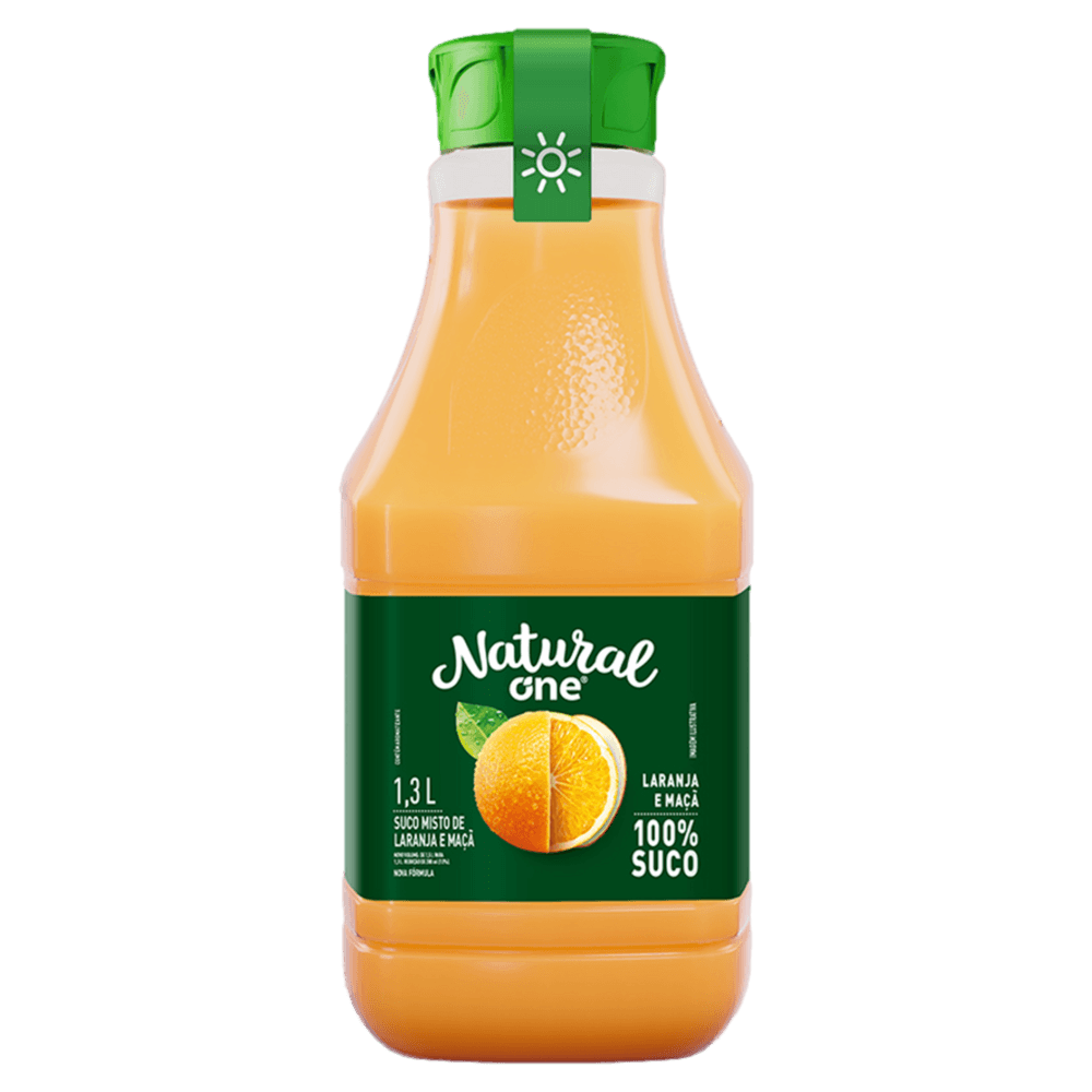 Suco Laranja e Maçã Natural One Ambiente Garrafa 1,3l