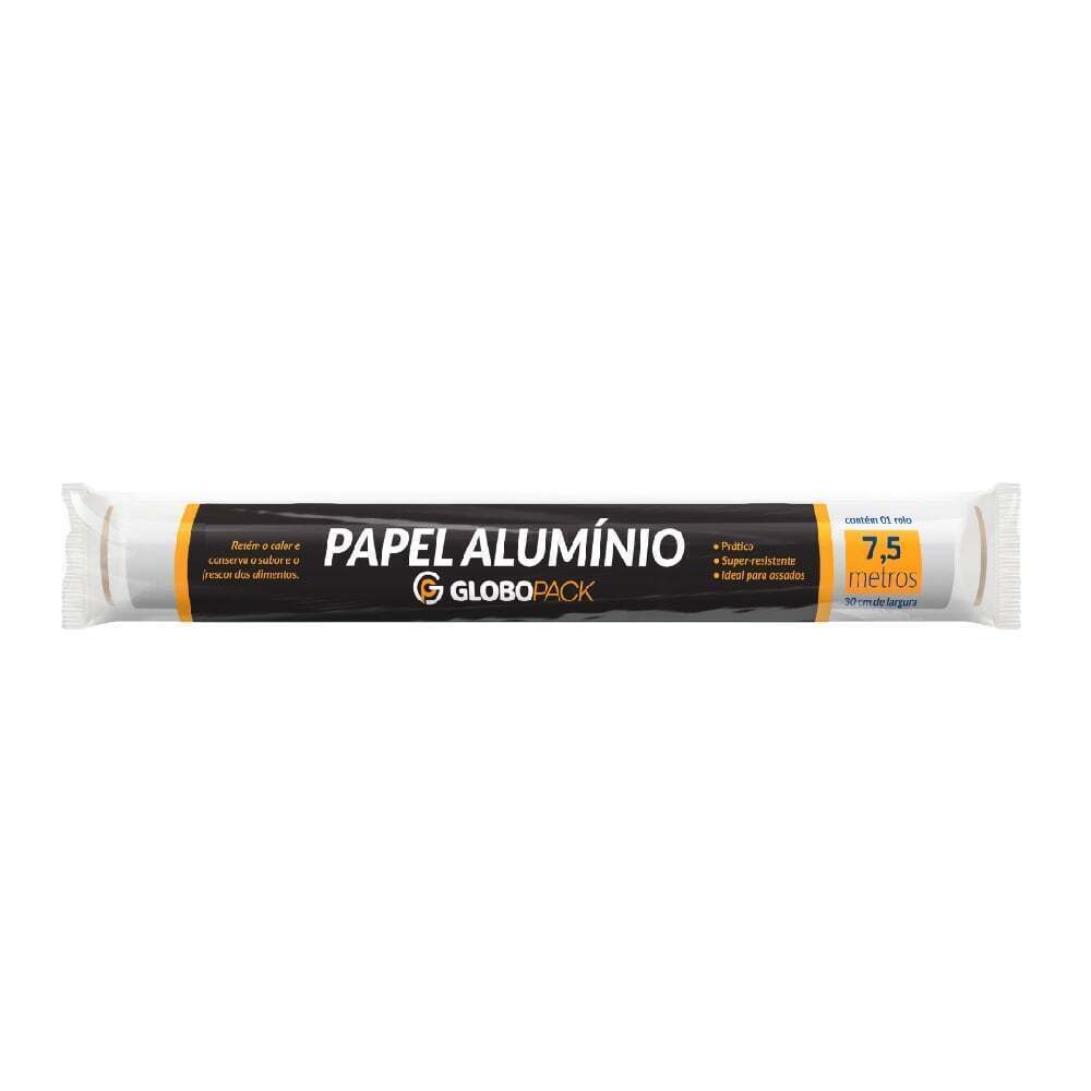 Papel Alumínio Globo