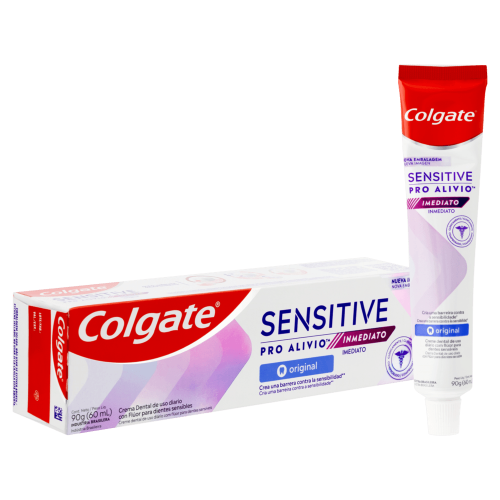 Creme Dental Original Colgate Sensitive Pro-Alívio Imediato Caixa 90g