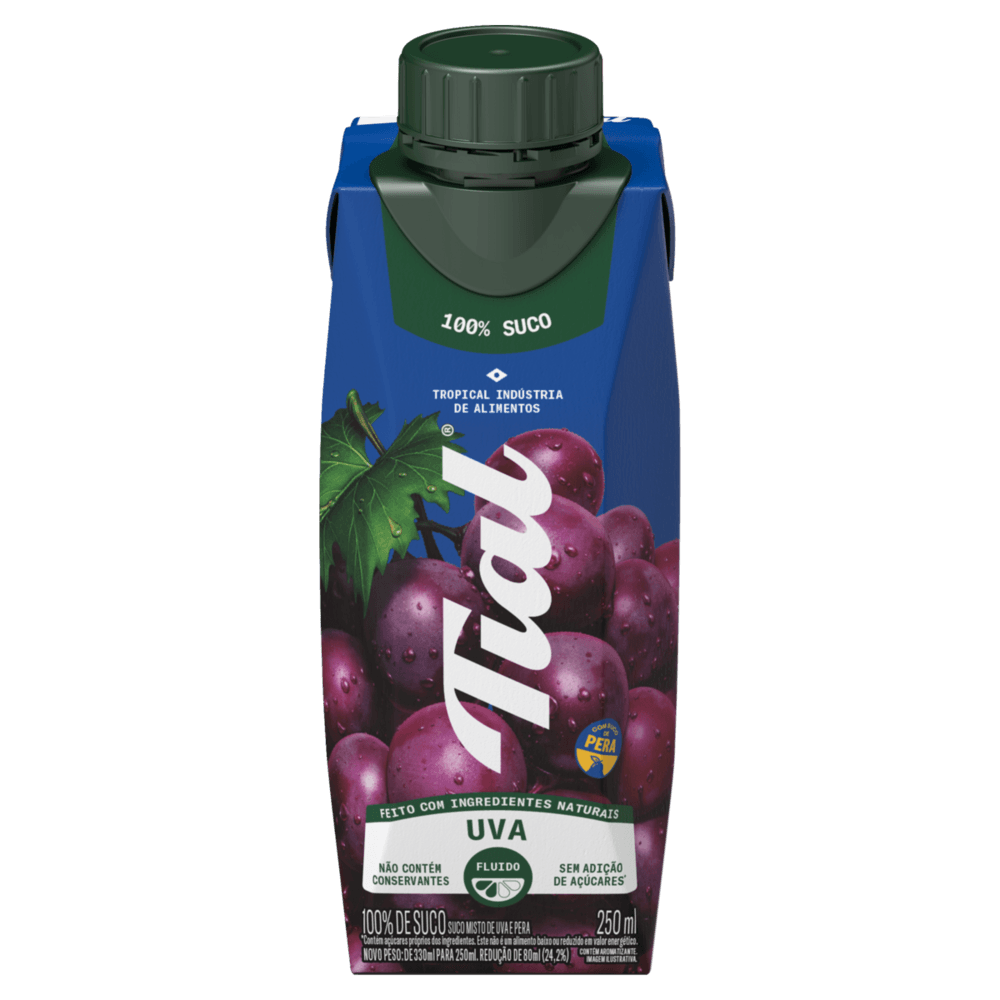 Suco Uva Tial Caixa 250ml
