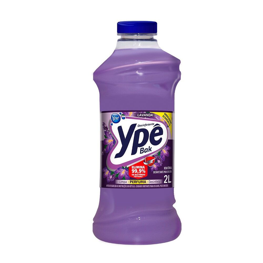 Desinfetante Ypê Bak Lavanda 2 Litros